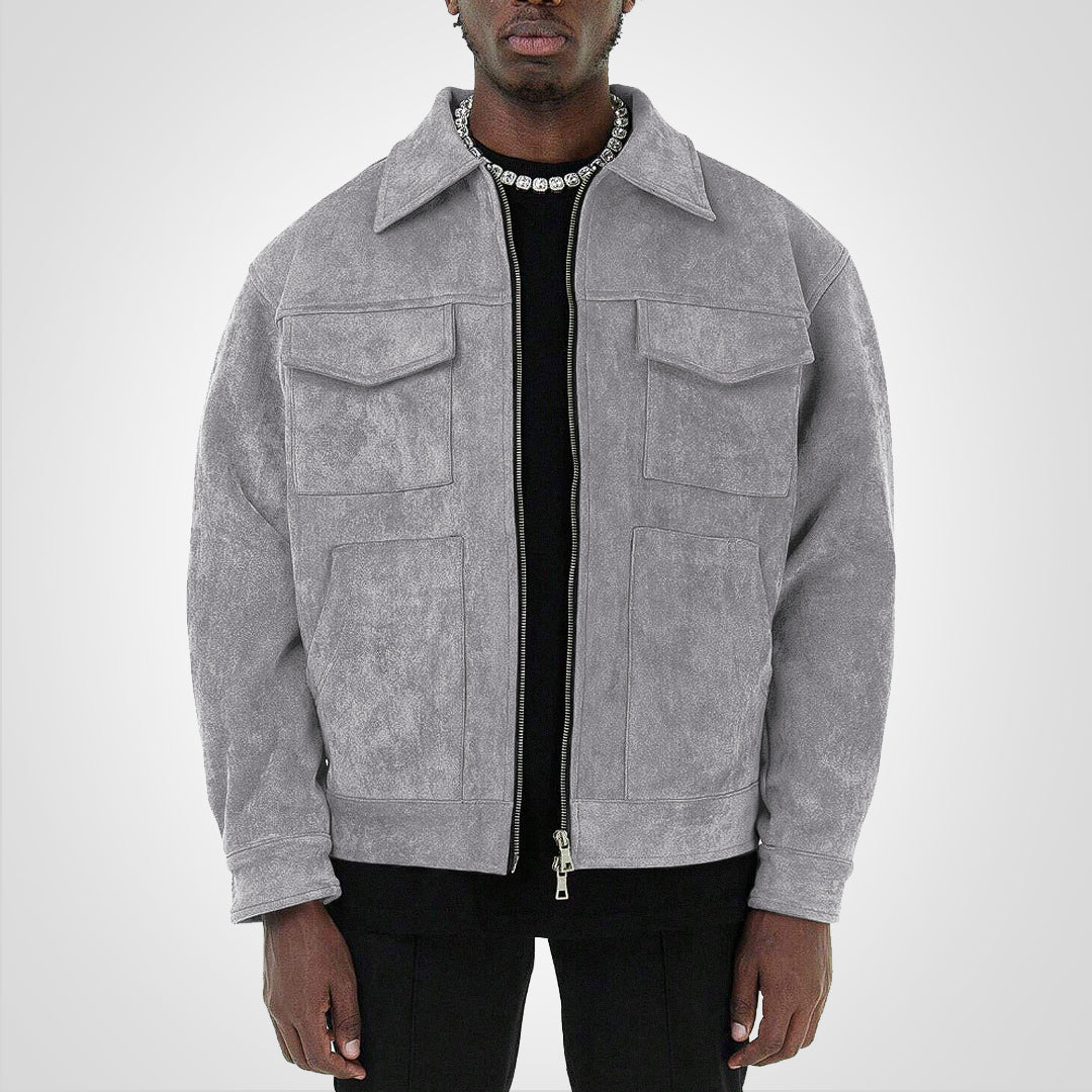 RetroStreet Suede Jacket – Timeless Design & Modern Style