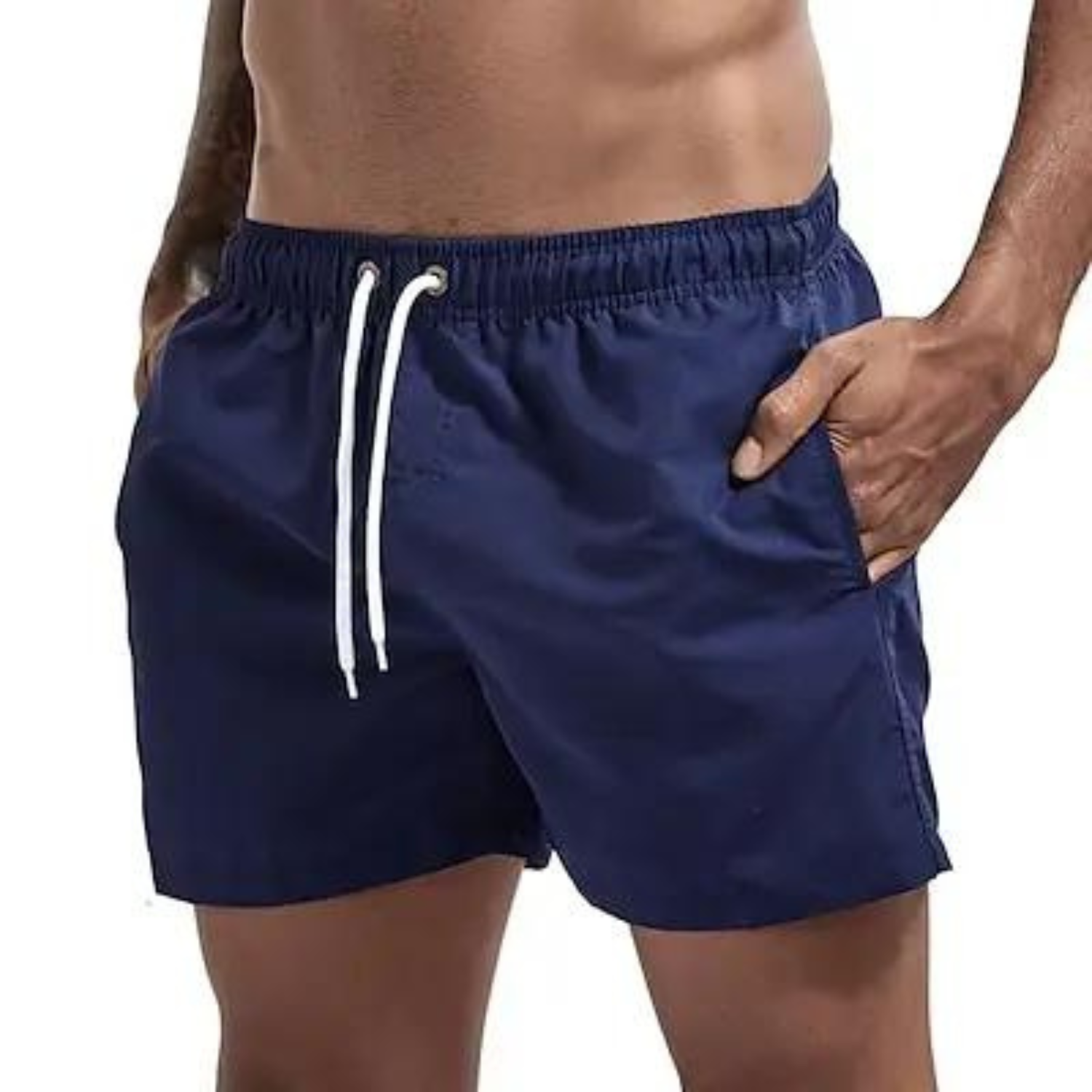 Revalki Sunsets Kollektion - Bequeme Herren-Badehose mit Bändern