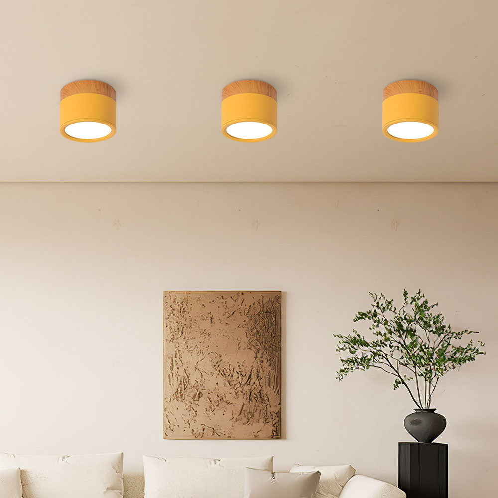Cylora – Lámpara de techo empotrada compacta – Foco LED moderno de aluminio