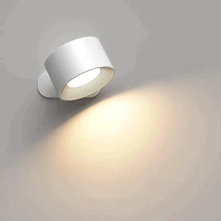 Lumini LED Wall Lamp | Wireless & Rechargeable with 360° Rotatability