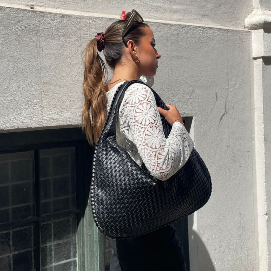 Melzano Amore | Bolso Hobo de coiro vexetal vegano