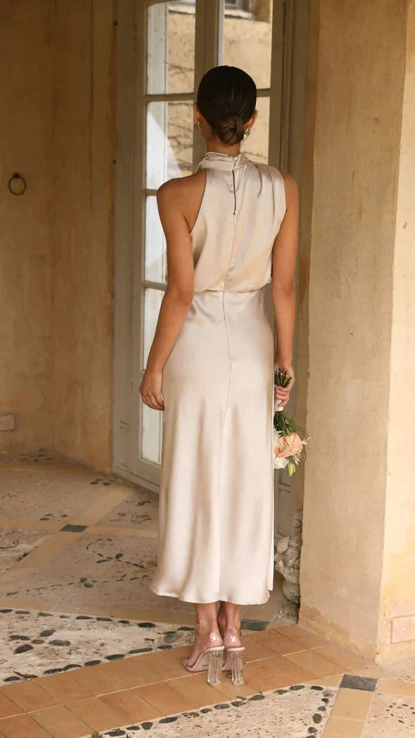 Revalki Irina - Elegante Satijnen Jurk