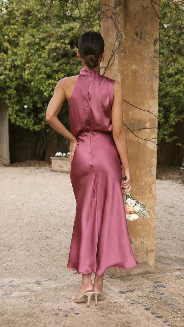 Revalki Irina - Elegante Satijnen Jurk