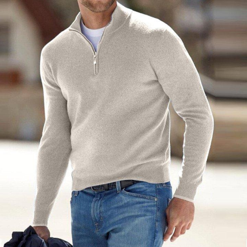 Revalki Comfortabele Half Zip Sweater