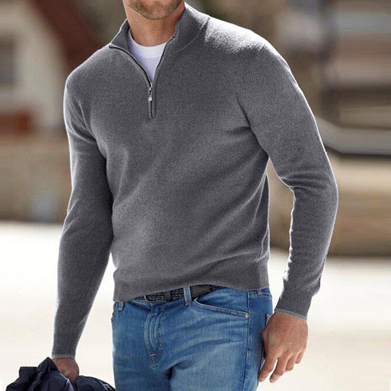 Revalki Comfortabele Half Zip Sweater