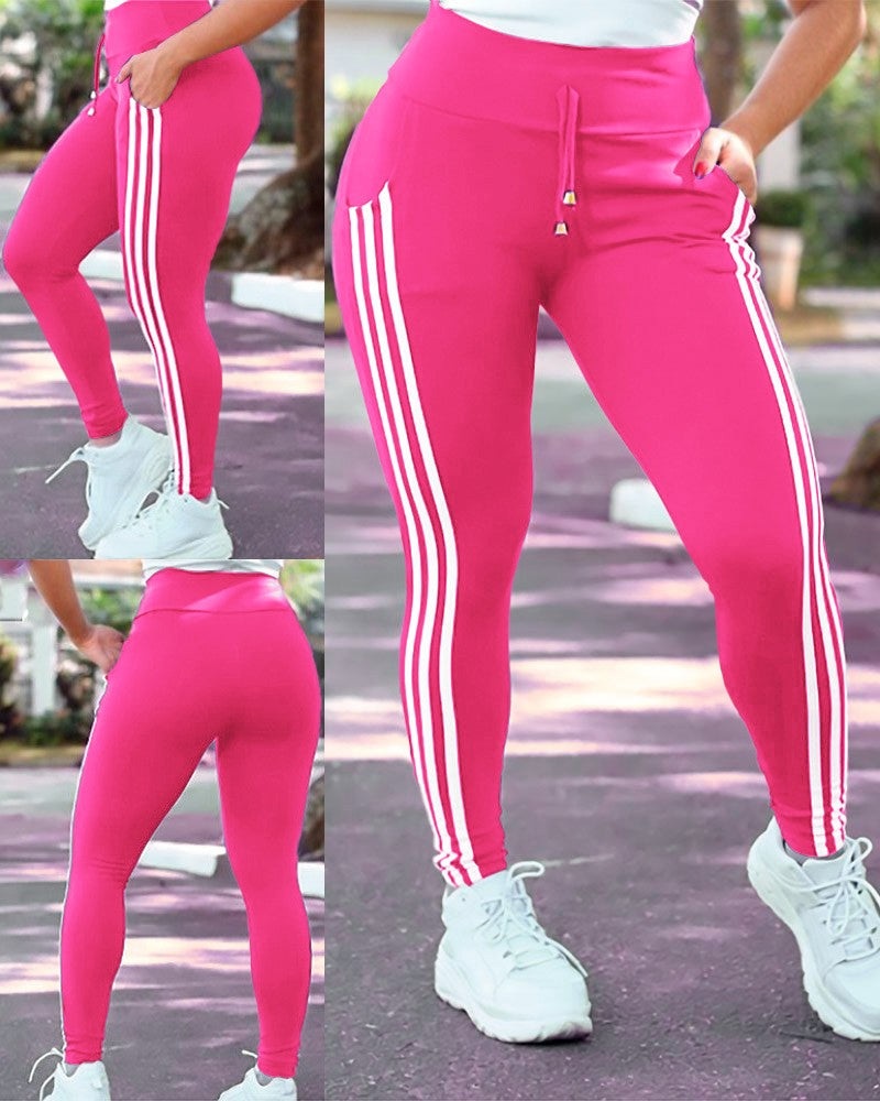 Revalki - Pantalón deportivo de talle alto
