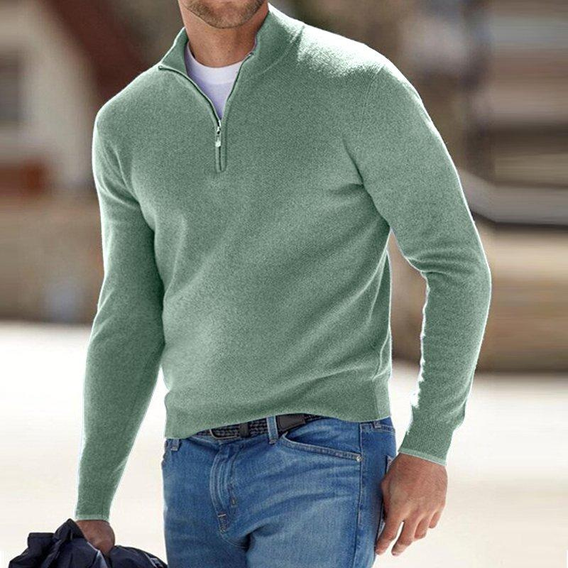 Revalki Comfortabele Half Zip Sweater
