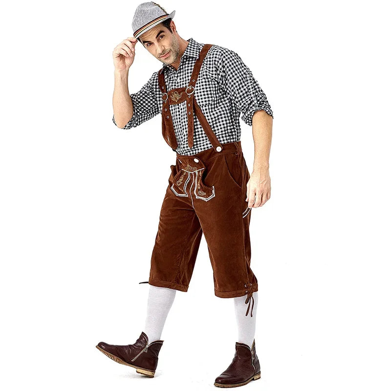 Revalki Julio – Heren Oktoberfest Lederhosen