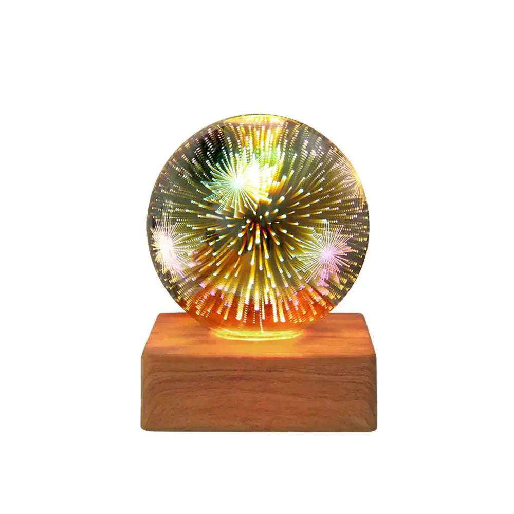 StarburstGlow Bola de cristal con efecto de lume 3D - Iluminación ambiental LED