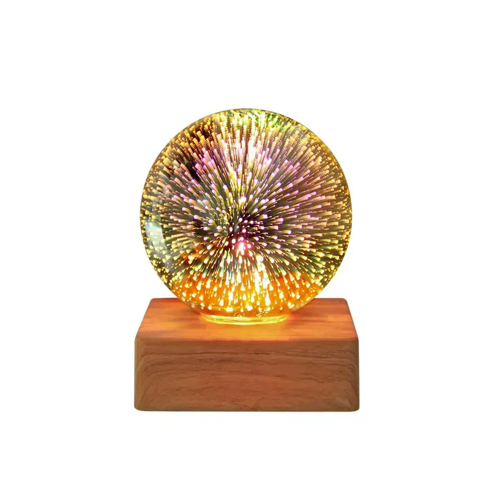 StarburstGlow Bola de cristal con efecto de lume 3D - Iluminación ambiental LED