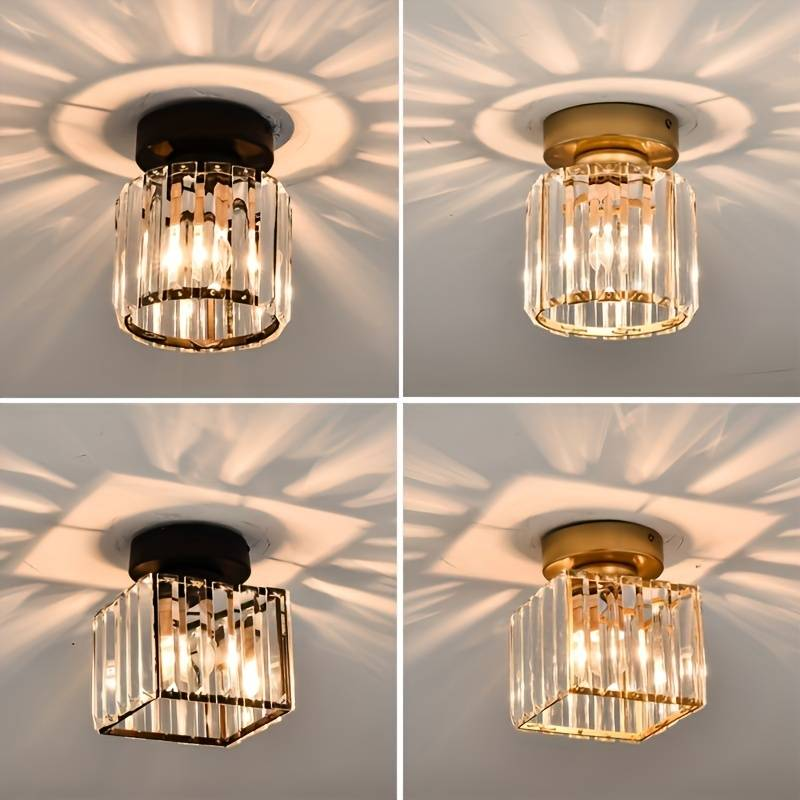Bravura – Modern flush ceiling lamp – 1-light black design