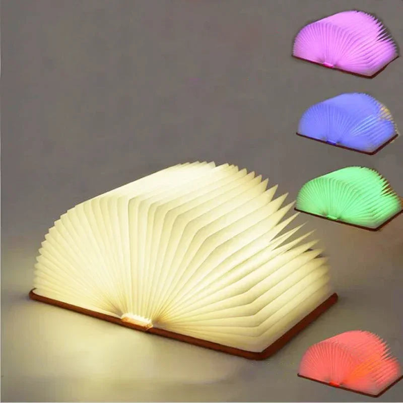 Luminio – 3D faltbare LED-Nachtlampe RGB USB – Kinderzimmer & Geschenk