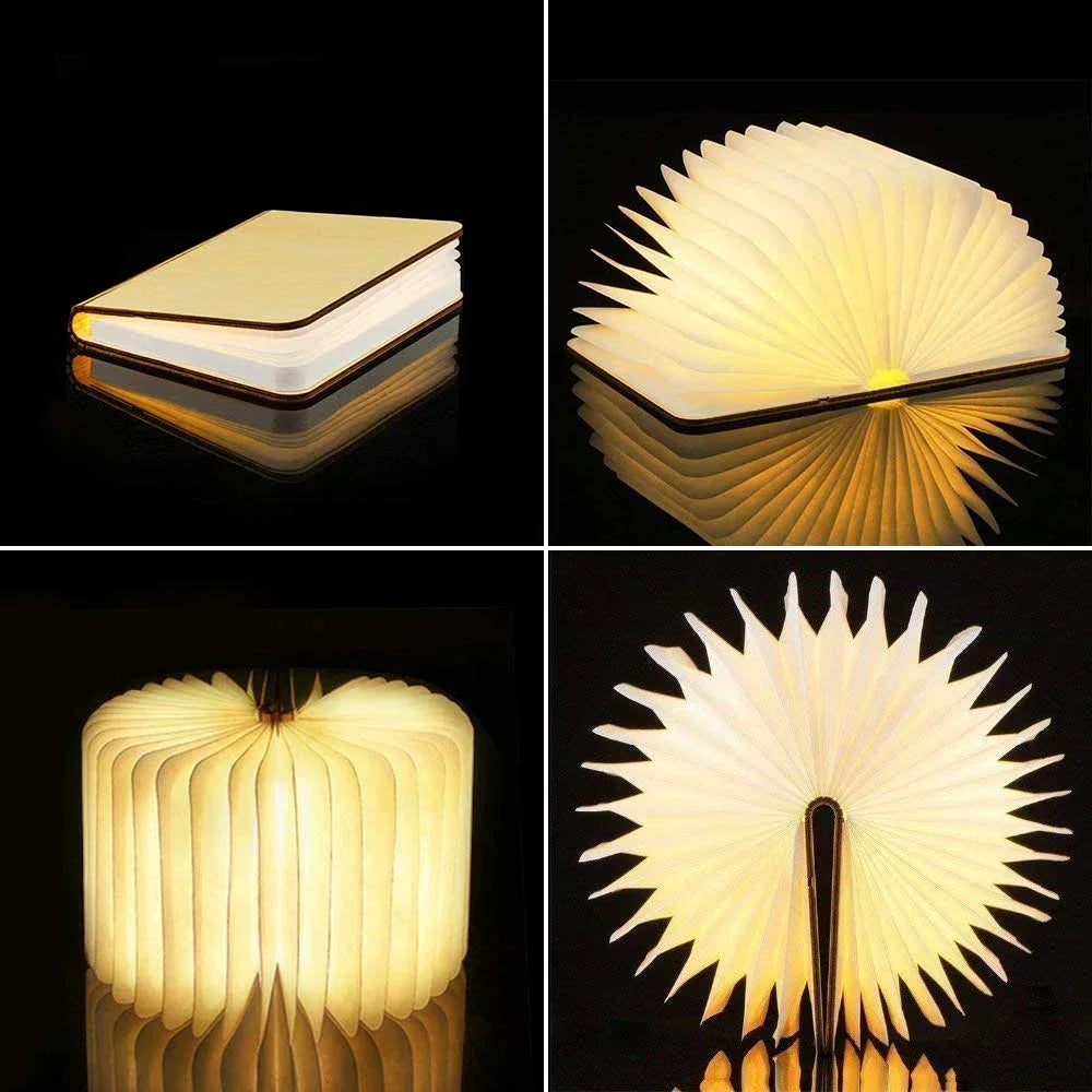 Luminio – 3D faltbare LED-Nachtlampe RGB USB – Kinderzimmer & Geschenk