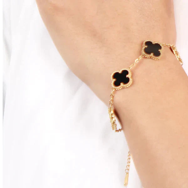Revalki Valentina - Elegantes Kleeblatt Armband  