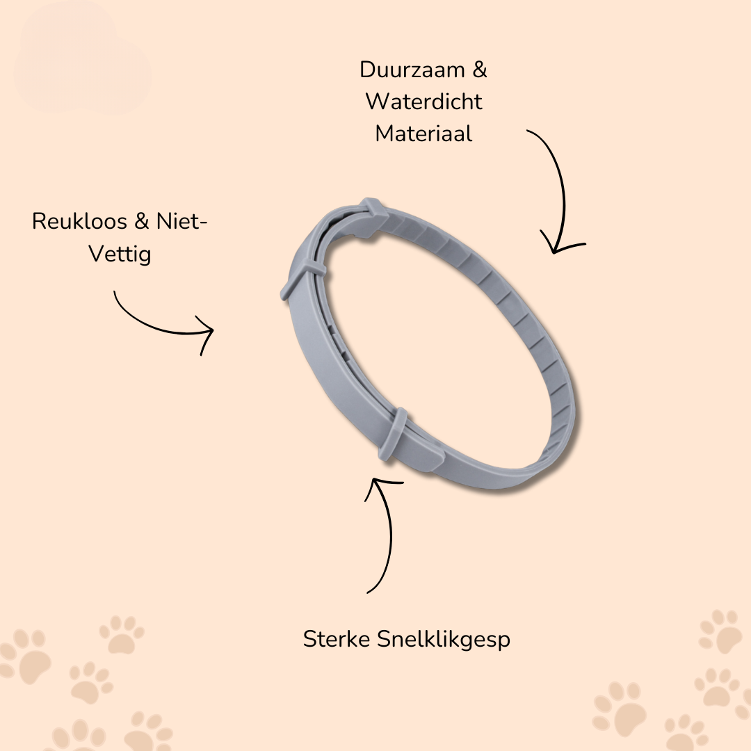 Tick collar for Dog & Cat – VitaPaw | Adjustable & Waterproof without Chemicals