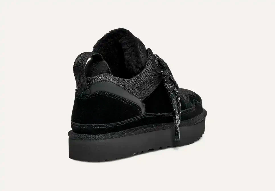 Dames winterlaarzen – suèdelook sneakers met warme voering en stevige gripzool