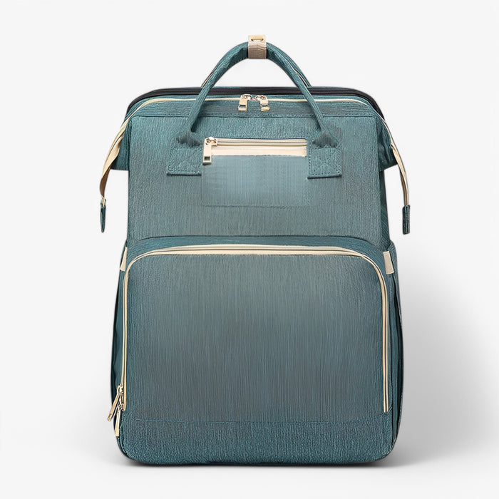 2-in-1 Luiertas "ReisNest" met Uitschuifbaar Babybedje Vestragear