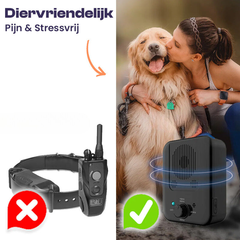 Melzano NoBark | Dispositivo Anti-Ladridos Sen Dor