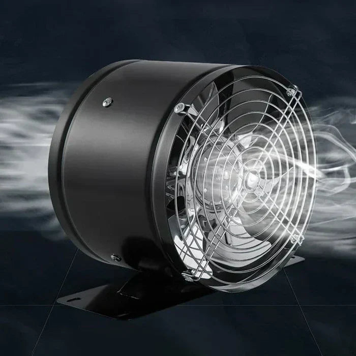 Afzuigventilator – Stille Koperen Motor & Krachtige Luchtcirculatie