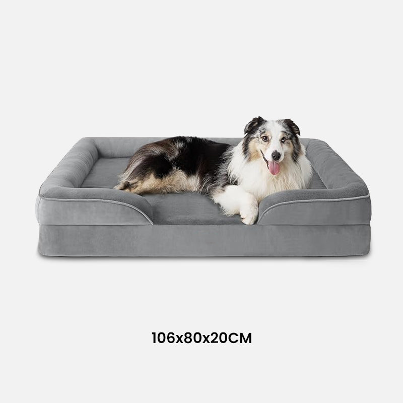 Revalki ElitePaws | Luxuriöses ergonomisches Hundebett
