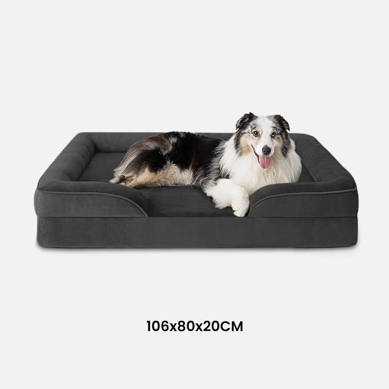 Revalki ElitePaws | Luxuriöses ergonomisches Hundebett