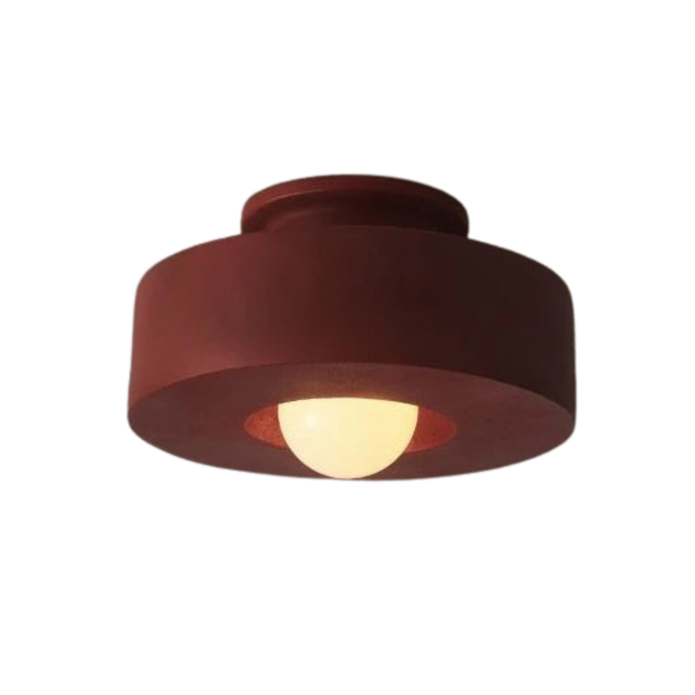 NordicGlow – Moderne Deckenlampe skandinavisches Design – 30 cm weiß