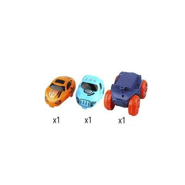 KidsPlay – Pista de carreiras magnética flexible e iluminada – a partir de 3 anos