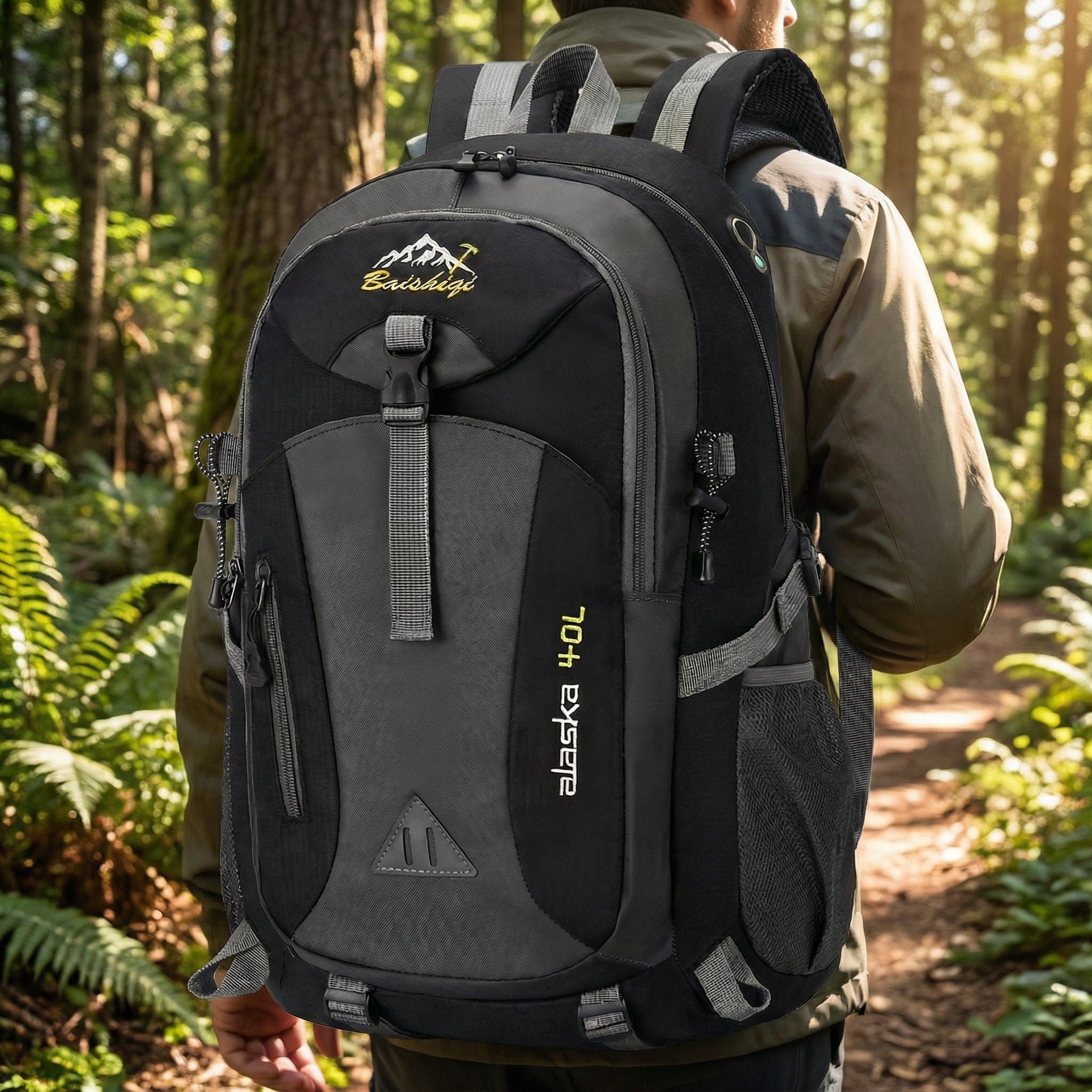 Outdoor Backpack 40L – Waterproof Design with Comfortable Carrying System