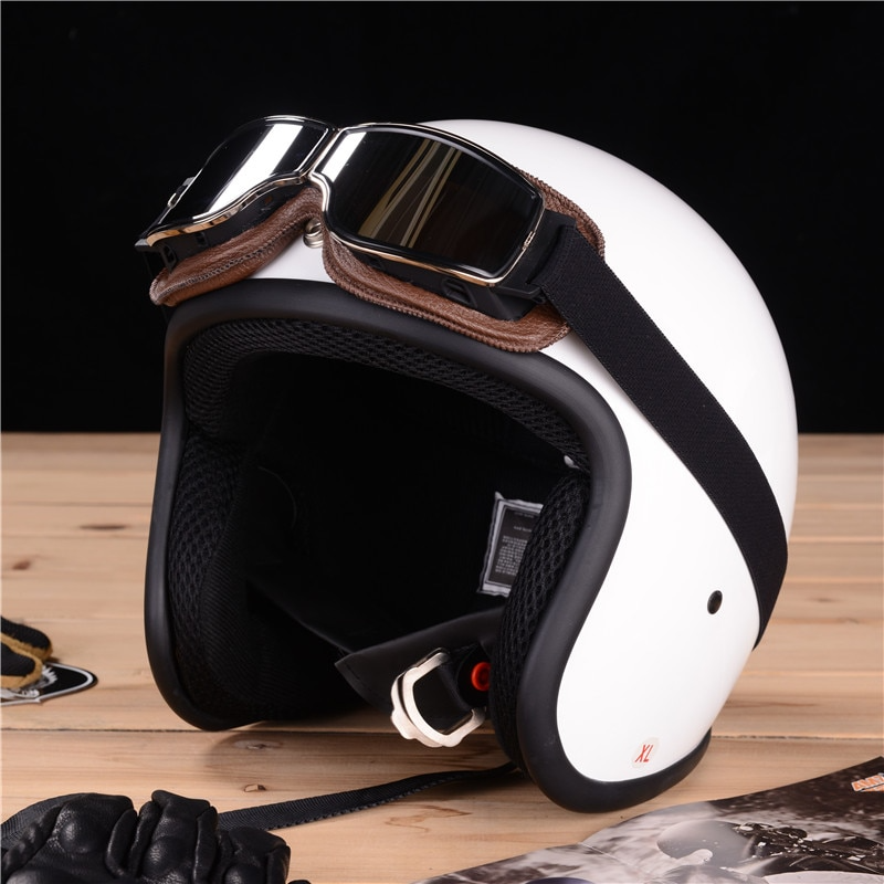 RiderEdge Vintage Gafas de Motor – Protección Estilosa na Estrada
