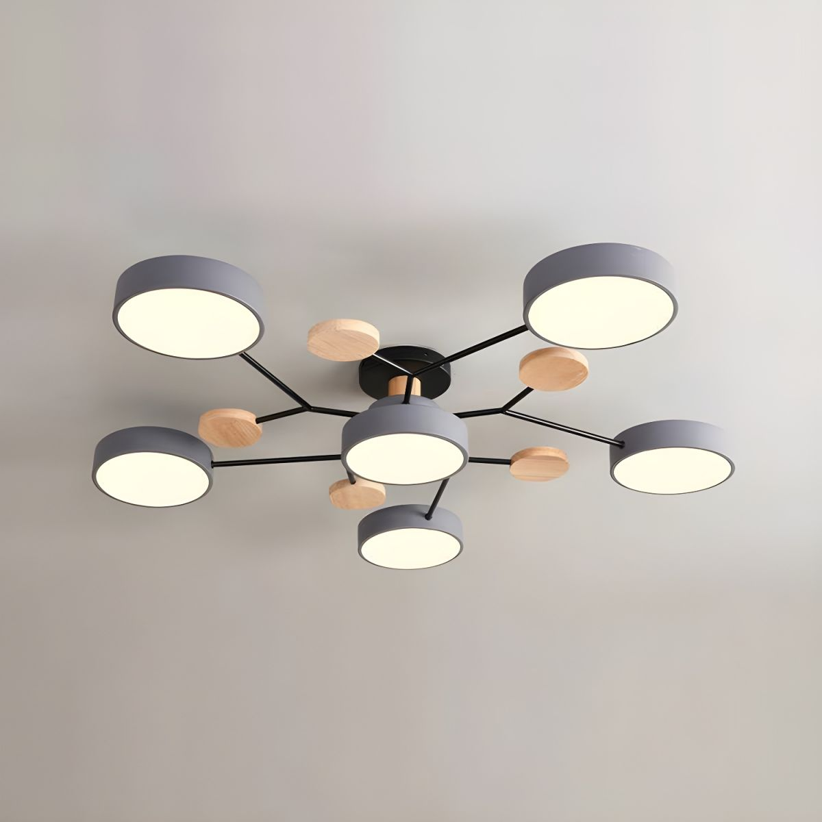 Lumaro – Lámpara de teito LED redonda – Deseño moderno para salón