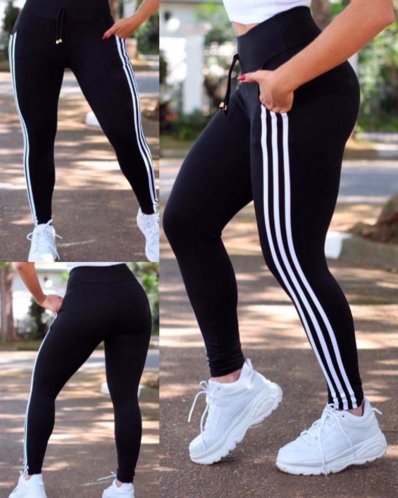 Revalki - Pantalón deportivo de talle alto