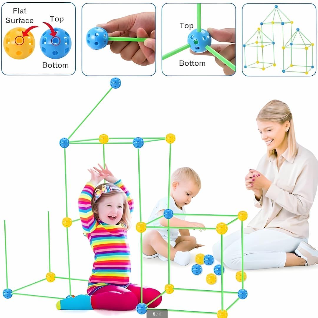 MagiZelt – Kinderspielzelt aus Kunststoff, tragbar und fantasievoll
