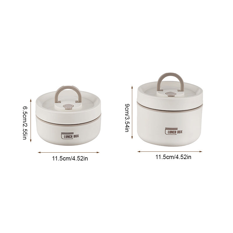 ThermoBox Lunchbox – Smart Multi-layer Lunchbox with Insulation and FREE Carry Bag for Hot and Cold Meals On the Go