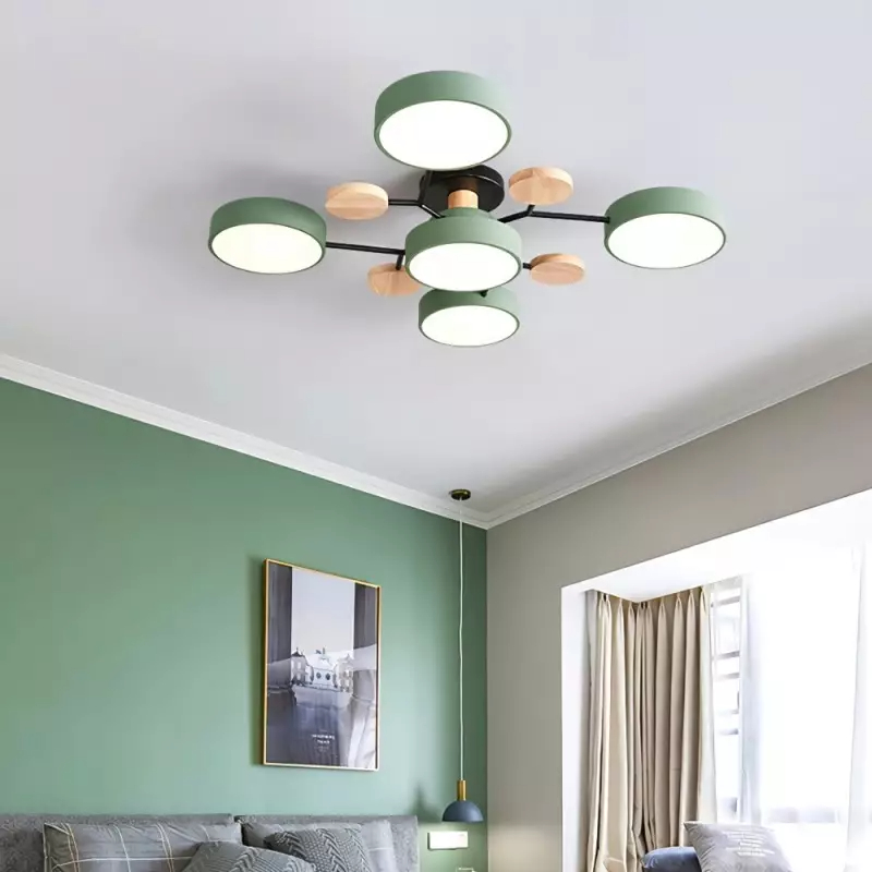 Lumaro – Lámpara de teito LED redonda – Deseño moderno para salón