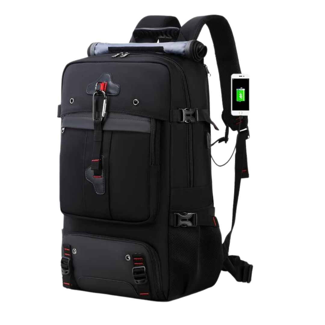 Outdoor Rugzak 50L – Waterdicht & Met USB-Poort voor Reizen en Avontuur