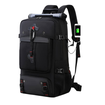 Outdoor Rugzak 50L – Waterdicht & Met USB-Poort voor Reizen en Avontuur