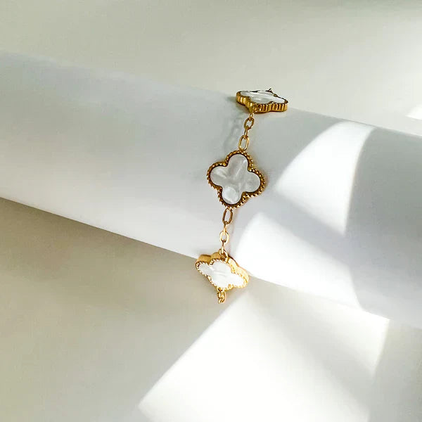 Revalki Valentina - Elegantes Kleeblatt Armband  