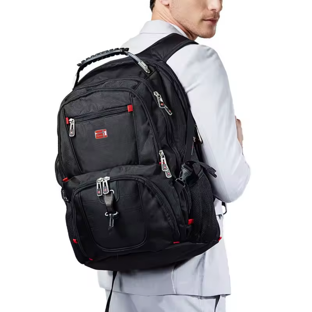 Multifunktionaler Laptop-Rucksack – 17 Zoll – wasserbeständig & mit USB-Anschluss