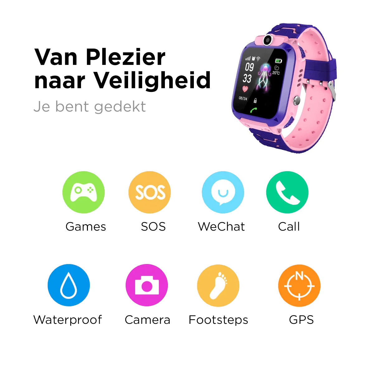 Reloj infantil inteligente - Tecnología innovadora para jóvenes exploradores