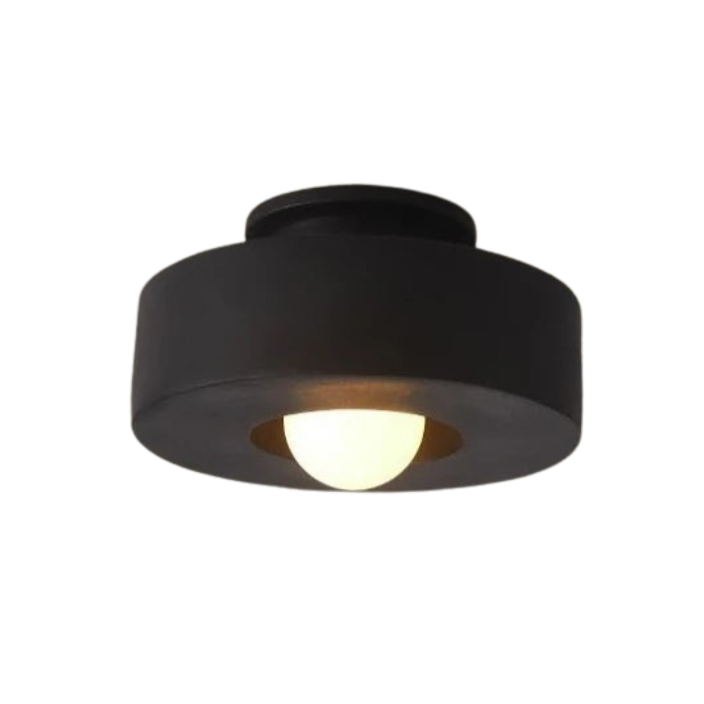 NordicGlow – Moderne Deckenlampe skandinavisches Design – 30 cm weiß