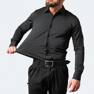 Melzano | Camisa de estiramento sen engurras para homes