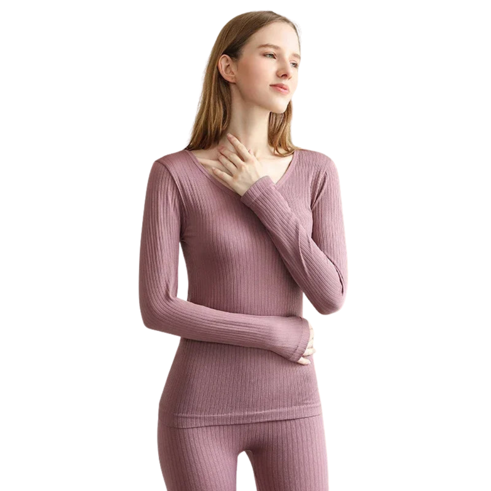 Feminor – Thermo-Damenunterwäsche langes Modell – Warm & bequem