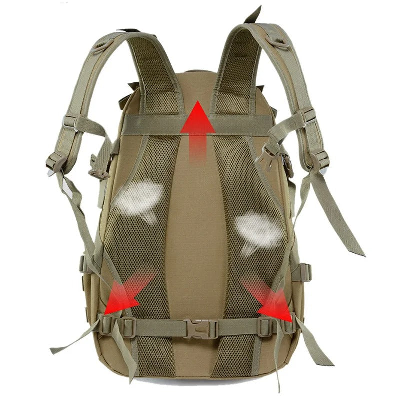 Tactical Backpack 35L – Waterproof, Sturdy and Smartly Designed
