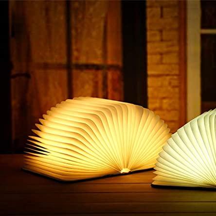 Luminaria – Verzauberte Bücherlampe | Einzigartige LED-Lampe mit Sensor & USB  