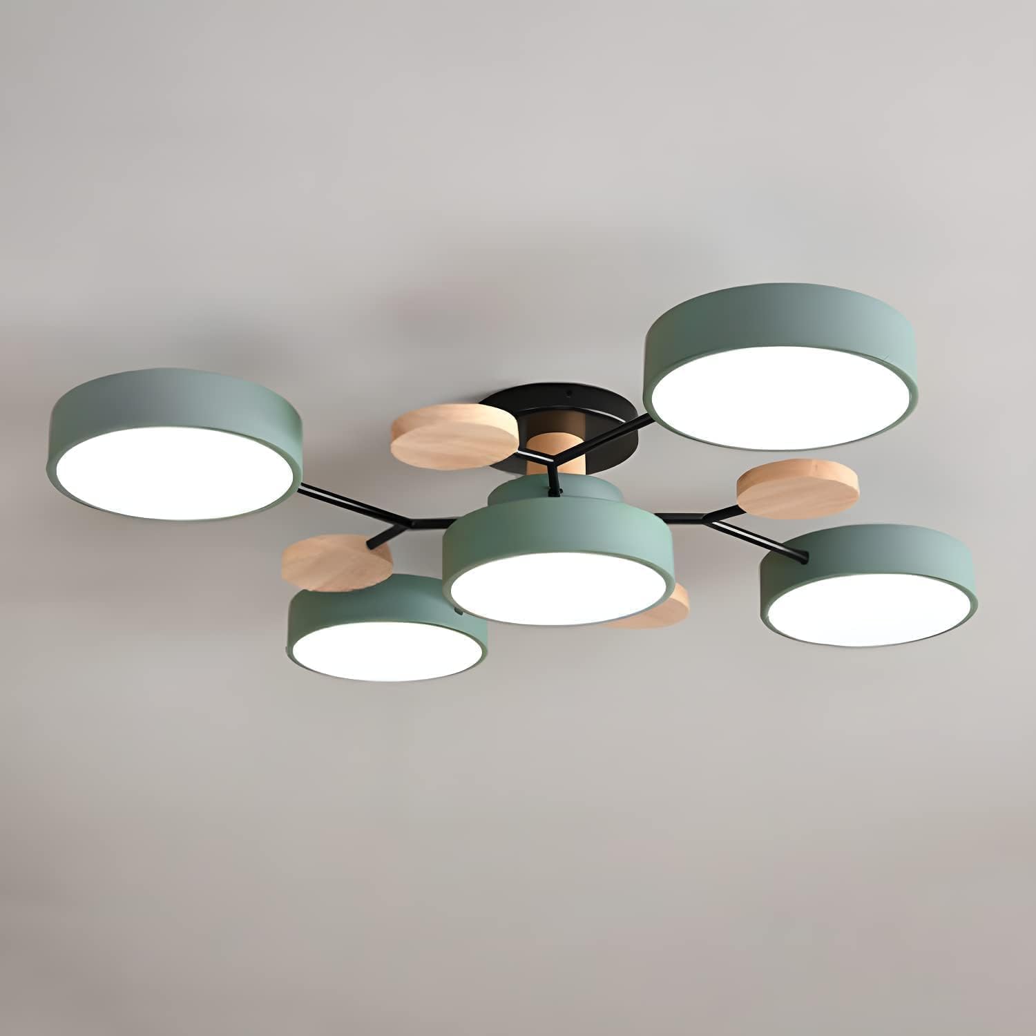 Lumaro – Lámpara de teito LED redonda – Deseño moderno para salón