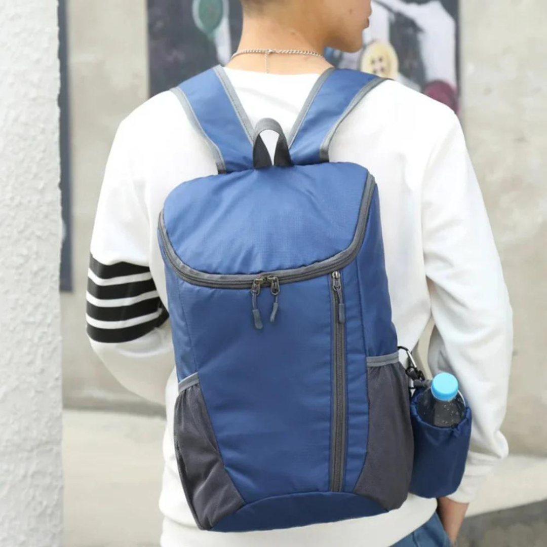 Mochila Compacta Plegable – Lixeira, Repelente á Auga e Duradeira