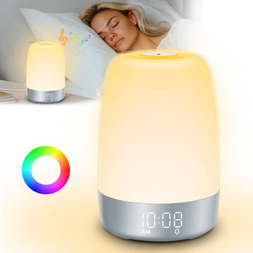 Despertador con luz e sons naturais Aurora – Despertador suave e natural para un comezo enerxético do día