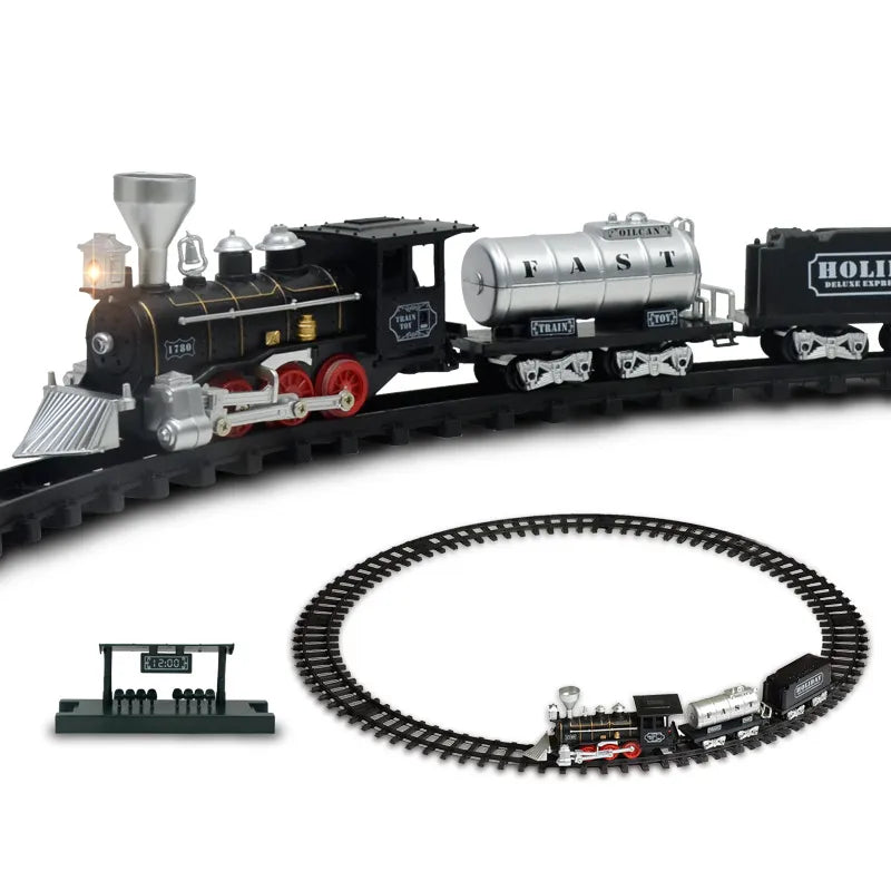 ClassicTrack - Nostalgische Treinset met Realistische Effecten Vestragear