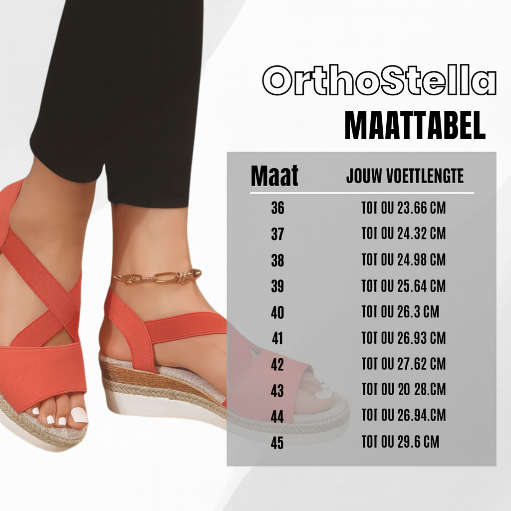 OrthoStella – Ergonomic sandals for women with pain relief