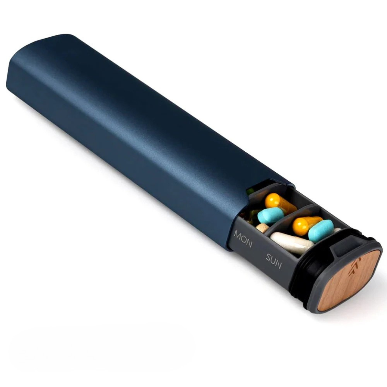 7-Dagen Medicatie Organizer – Compacte Lekvrije Pillendoos voor Thuis en Reizen Vestragear